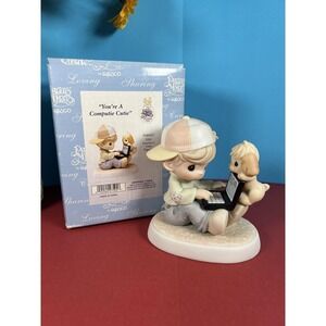Precious Moments "You're A Computie Cutie" 2001 Members Only - With Original Box